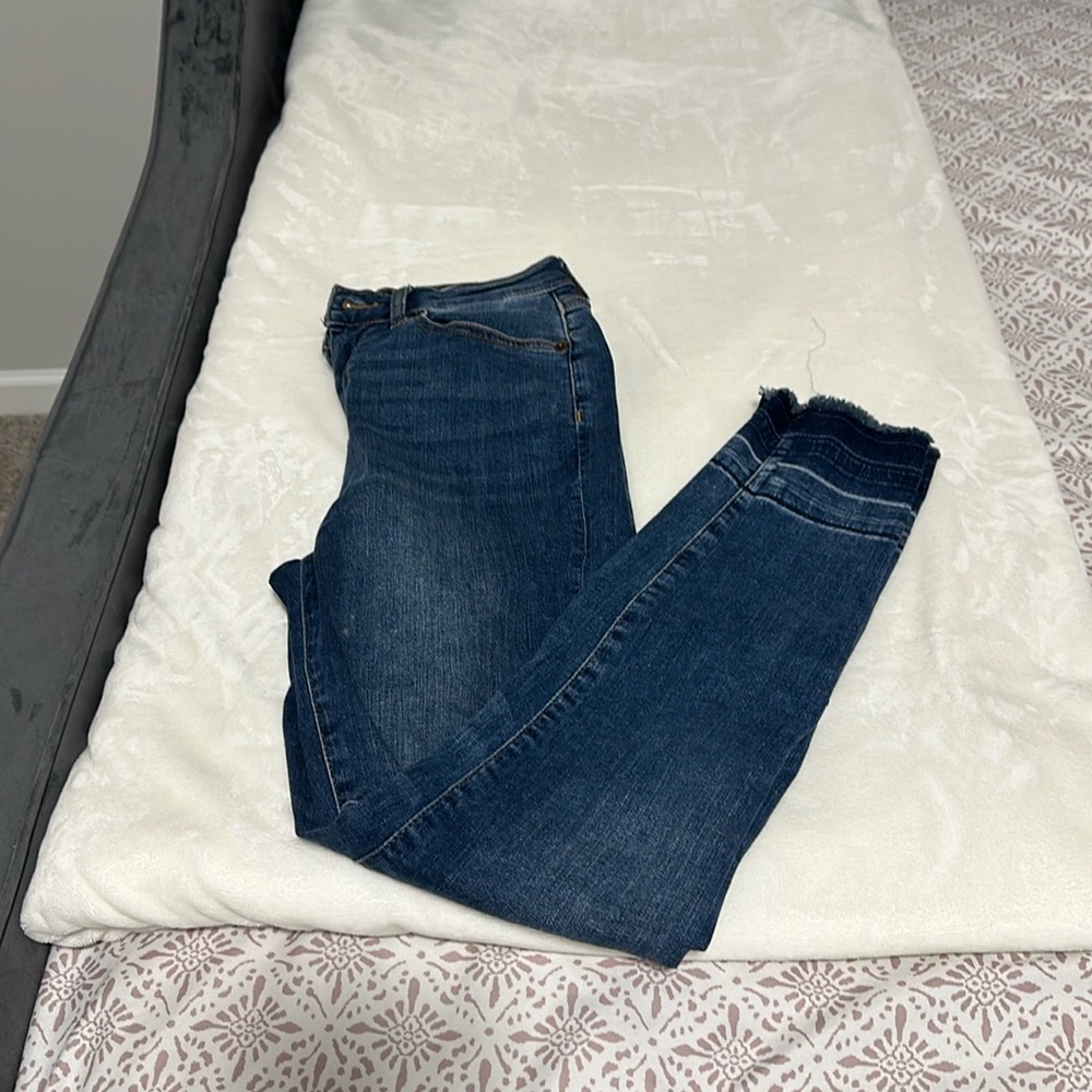 Banana republic high rise skinny jeans